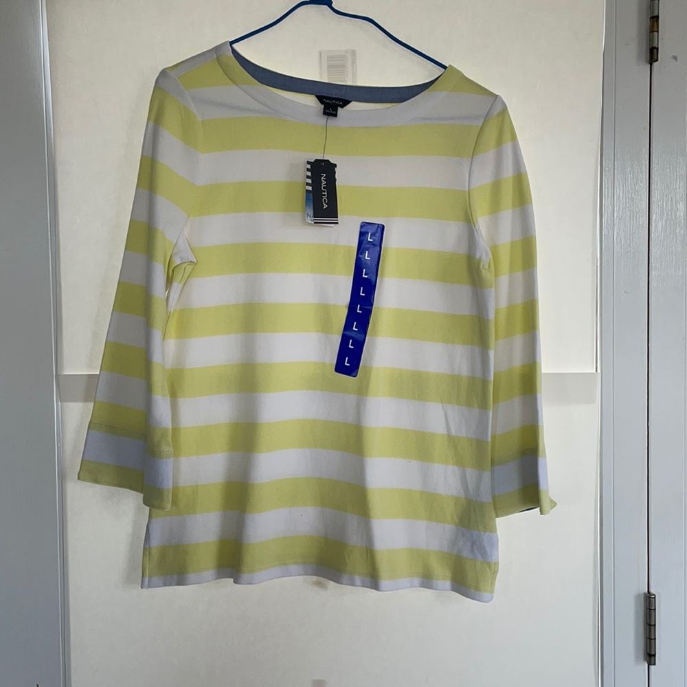Nautical Long Sleeve Size Large